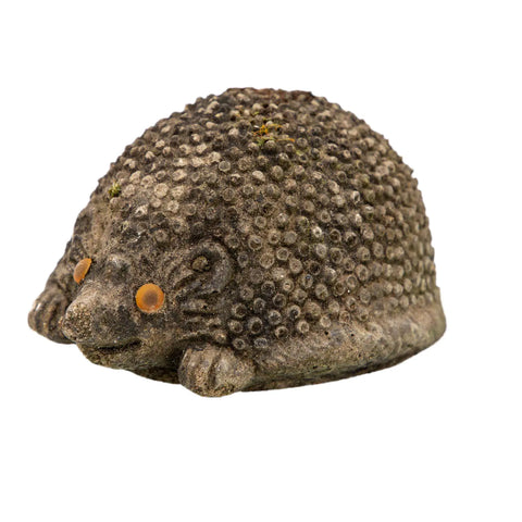 Reconstituted Stone Hedgehog Garden Ornament, 20th Century