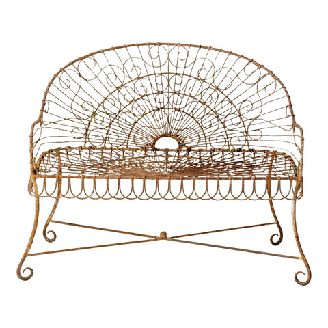 Victorian Wirework Loveseat