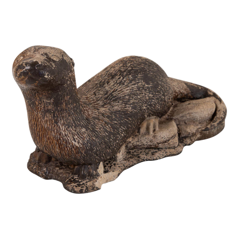 Cast Stone Otter