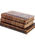 Set of Vintage Leather Bound Books