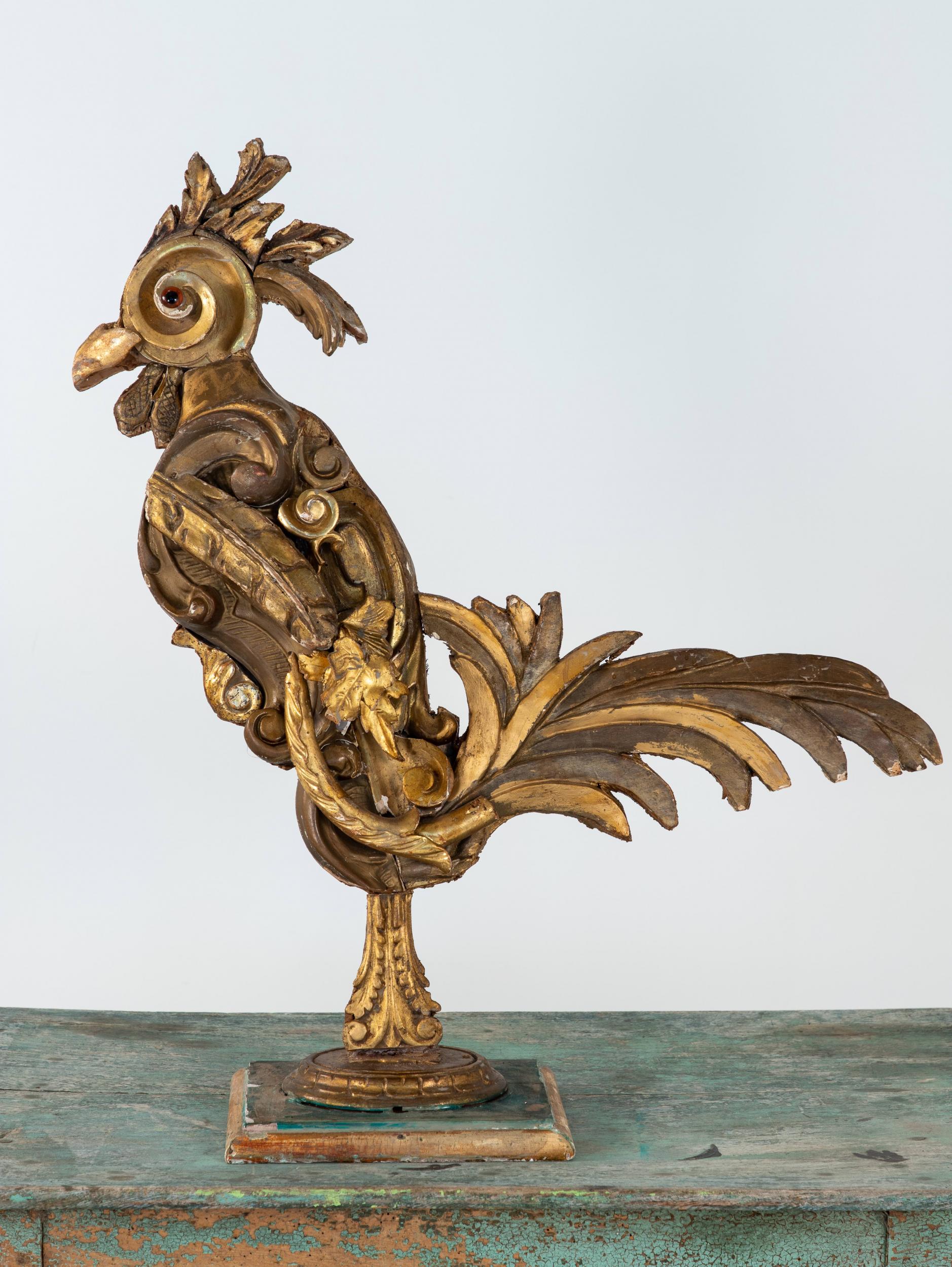Gilded Fragment Rooster