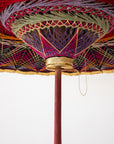 Gold Umbrella with Rainbow Accent
